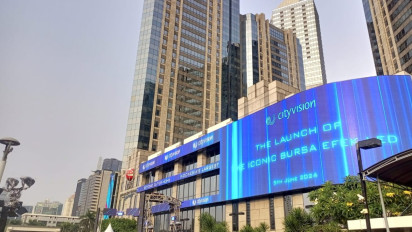 City Vision Hadirkan LED Ikonik di Gedung Bursa Efek Indonesia, Dukung Literasi Keuangan Lewat Papan Iklan Realtime di BEI