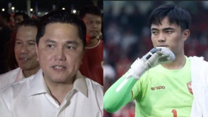 Respons Erick Thohir Usai Saksikan Timnas Indonesia Kalah 0-2 dari Irak di Stadion GBK, Sebut soal Kesalahan Pemain