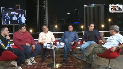Viral Lagi Momen Rocky Gerung Walk Out di Acara Total Politik, Duo Host Cuma Melongo
