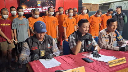 Polresta Yogyakarta Amankan 24 Pelaku Penyalahgunaan Narkoba dan Obaya Via Medsos