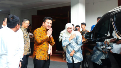 Khofifah dan Emil Mendadak Temui Prabowo Sore Ini, Bahas Apa?