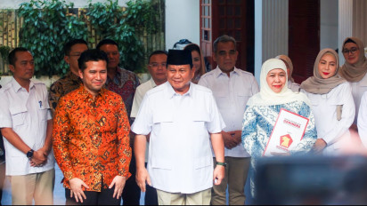 Gerindra Resmi Dukung Khofifah-Emil Jadi Cagub dan Cawagub Jatim 2024, Prabowo: Kita Perlu Mereka