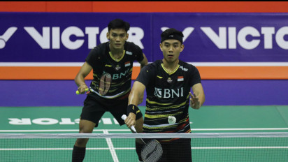 Komentar Jujur Fikri/Bagas usai Takluk dari Ganda Putra Denmark di Ajang Kapal Api Indonesia Open 2024