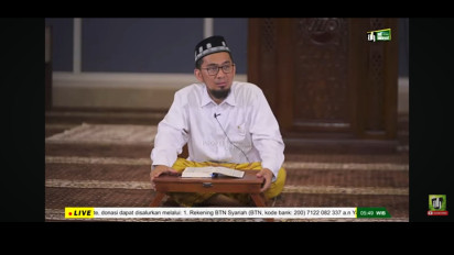 Tetap Semangat Belum Dapat Kerja, Berikut Amalan yang Datangkan Rezeki Berlimpah, Ustaz Adi Hidayat Sarankan Ini