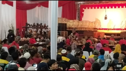 Peringati Bulan Soekarno, PDIP Gelar Wayangan Lakon Pandu Swargo di Masjid At-Taufiq