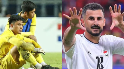 Suara Hati Pemain Irak, Ungkap Jujur Sengaja Gagalkan Penalti Demi Ernando Ari, Aymen Hussein Menyebut Jika Kiper Timnas Indonesia itu...