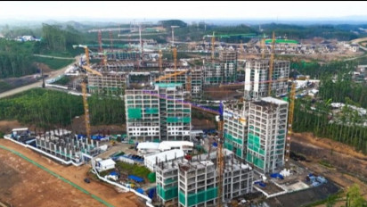 Rampungkan Sejumlah Pekerjaan di IKN, PT PP Tbk Berhasil Raih Kontrak Baru Senilai 8,9 Triliun Hingga Mei 2024