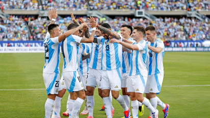 Hasil Argentina Vs Ekuador: Tanpa Lionel Messi Argentina Menang 1-0