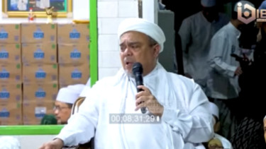 Habib Rizieq Bebas Murni Hari Ini, Bakal Kembali ke Bapas Jakpus
