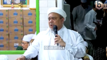 Habib Rizieq Bebas Murni Hari Ini, Bakal Kembali ke Bapas Jakpus