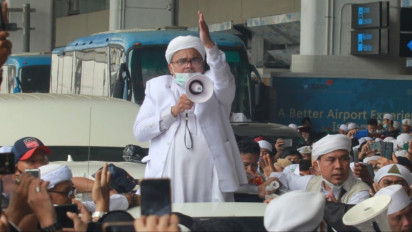 Sumpah Pertama Habib Rizieq Shihab Usai Bebas Murni dari Perkara Hukumnya, Singgung Permasalahan Ini...