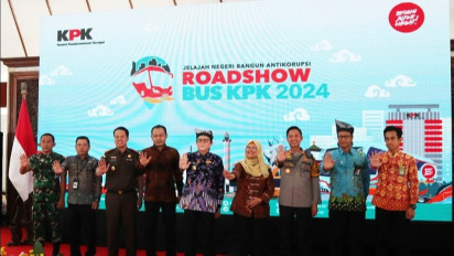 Roadshow Bus KPK Tiba di Bojonegoro, Kampanyekan Hajar Serangan Fajar dalam Proses Pilkada