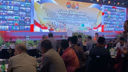 Dialog Kebangsaan PMPI Bersama POLRI, Transformasi Polri Presisi Dalam Menyongsong Indonesia Emas 2045