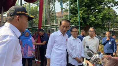 Presiden Jokowi Yakin Timnas Indonesia Menang Lawan Filipina