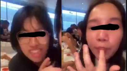 Viral dan Undang Kecaman Netizen, 4 Bocil Makan di Restoran Sambil Ejek Makan Saus Darah Anak Palestina