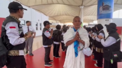 Jemaah Haji Kloter Terakhir Akhirnya Tiba di Tanah Suci
