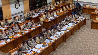 Polri Usul Tambah Anggaran Rp60,64 Triliun untuk Gaji dan Tukin Anggota Baru