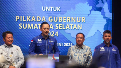 Partai Demokrat Resmi Usung Herman Deru-Cik Ujang di Pilgub Sumatera Selatan 2024, AHY Beberkan Restu SBY