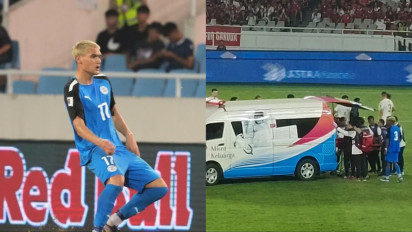 Kondisi Terkini Bek Filipina Adrian Ugelvik Diumumkan PFF Usai Dibawa Ambulans saat Laga Kontra Indonesia, Warganet Doakan Cepat Pulih 