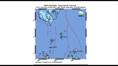 Gempa Berkekuatan 6 Magnitudo Guncang Sulawesi Utara, BMKG Sebut Tak Berpotensi Tsunami
