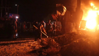 Gudang Penyimpanan BBM di Wakatobi Terbakar Hebat, Satu Korban Menderita Luka Bakar Serius