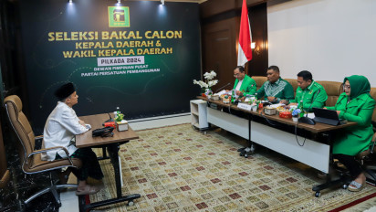 DPP PPP Mulai Seleksi Bakal Calon Gubernur, Diawali Provinsi Banten