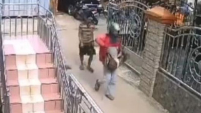 Viral di Medsos, 2 Pria di Palembang Maling Kambing di Siang Bolong