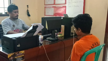 Polisi Ciduk Pelaku Pencurian Properti Rel Kereta Milik PT KAI