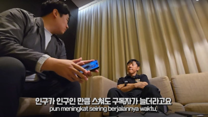 YouTuber Korea Selatan Rela Jauh-jauh Ke Indonesia Usai Bertaruh dengan Shin Tae-yong, Terkejut dengan Kondisi Stadion GBK