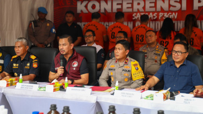 Bareskrim Polri Sebut Clandestine Lab di Medan Rencanakan Produksi 314 Ribu Butir Ekstasi