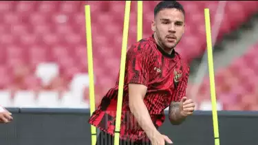 Debut Calvin Verdonk bersama Timnas Indonesia. Source: Timnas Indonesia