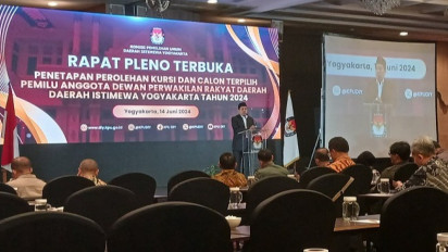 Sebanyak 55 Anggota DPRD DIY Terpilih Resmi Ditetapkan KPU, 29 Petahana Bertahan