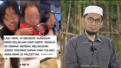 Ustaz Adi Hidayat Singgung Peran Sekolah atas Viral Remaja Mencelah 'Sebut Darah dan Tulang Anak Palestina' Saat Makan, Begini Penjelasannya