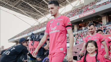 Nama Justin Hubner Kembali Hilang di Daftar Susunan Pemain Cerezo Osaka