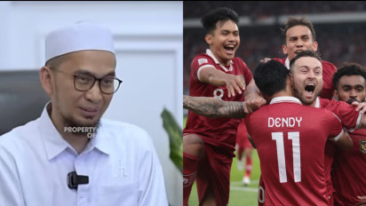 Biasa Bahas Agama, Ustaz Adi Hidayat Juga Suka Sepak Bola Beri Dukungan kepada Timnas Indonesia Katanya Bentuk Rasa Persatuan