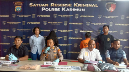 Buang Bayi Hasil Hubungan Gelap, 2 Sejoli di Karimun Ditangkap di Kediamannya