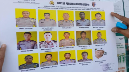 Foto 15 Personel Polrestabes Medan Masuk Daftar DPO Polda Sumut, Kabidhumas: Sudah di-PTDH Semua