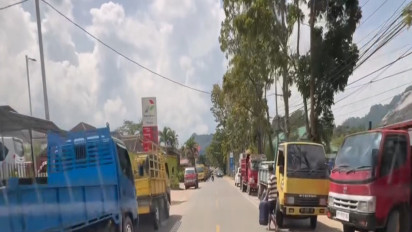 Diduga Langka di Toraja Utara, Antrian Solar Kendaraan di 4 SPBU Picu Kemacetan