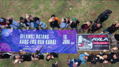 Pererat Silaturahmi, Agya Ayla Owners Community  Bogor Raya Gelar Halal Bihalal