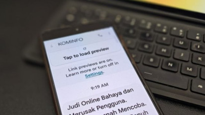 Pemerintah Gencar Cegah Judi Online, Ada yang Dapat SMS Blast Ini dari Kemkominfo?