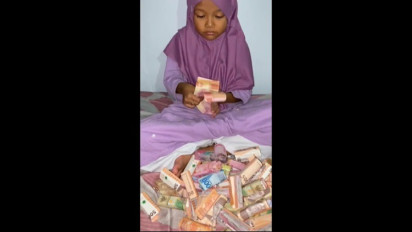 Falisha Bocah 6 Tahun di Tasikmalaya Ini Laksanakan Kurban dari Tabungan Hasil Lomba Mewarnai