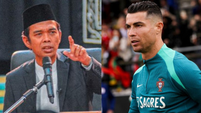 Siapa Sangka Cristiano Ronaldo Disebut Pernah Sedekah untuk Palestina, Ustaz Abdul Somad Respon Begini