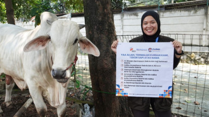 Bakrie Group melalui Bakrie Amanah Salurkan 157 Hewan Kurban di Hari Raya Idul Adha 1445 H