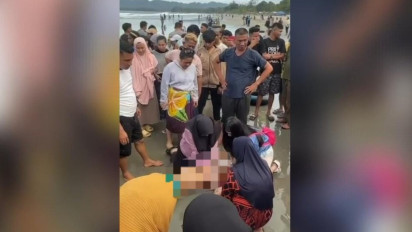 Dua Wisatawan Tenggelam Saat Nikmati Libur Lebaran di Pantai Taipa, Satu Meninggal Dunia