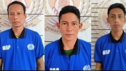 Bobol Teralis Besi, 3 Tahanan Titipan Melarikan Diri Dari Lapas Sukamara