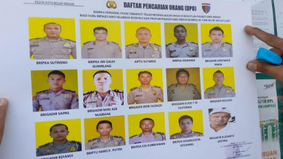 Ini Tampang 15 Personel Polrestabes Medan yang Jadi DPO Kasus Perampokan, Warga Diminta Segera Lapor Jika Mengetahui Para Buron