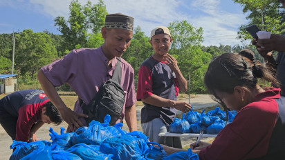 Momen Idul Adha Pertama Warga Rempang dan Galang di Rumah Relokasi Sementara, Penuh Kehangatan dan Kebersamaan