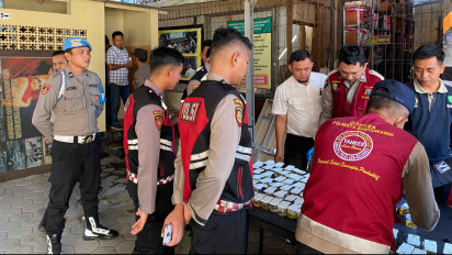 Usai Apel Pagi, 250 Personel Polresta Banyuwangi jalani Tes Urine Narkoba