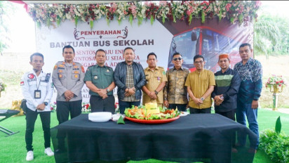 Perusahaan Ini Punya Komitmen Jangka Panjang dengan Beri Bantuan Bus Sekolah