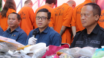 Gelar Operasi Antik, Polda Bali Tangkap 147 Pelaku Narkotika dan Sita Ribuan Ekstasi